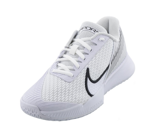 Nike Women's Air Zoom Vapor Pro 2 Tennis Shoes White and Black