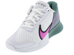 Nike Women's Zoom Vapor Pro 2 Tennis Shoes White and Playful Pink