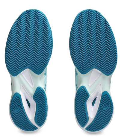 Asics Womens Solution Speed FF 3 Tennis Shoes Soothing Sea and Teal Blue