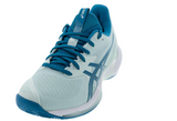 Asics Womens Solution Speed FF 3 Clay Tennis Shoes Soothing Sea and Teal Blue