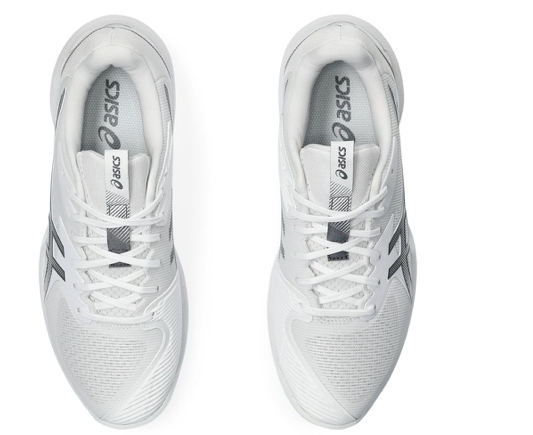 Asics Women's Solution Speed FF 3 Tennis Shoes White and Metropolis