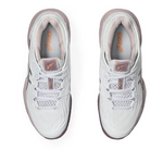 Asics Womens Court FF 3 Tennis Shoes White and Watershed Rose