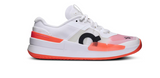 On Women's THE ROGER Pro 2 Tennis Shoes White and Flame