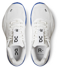 On Women's THE ROGER Pro Tennis Shoe White and Indigo