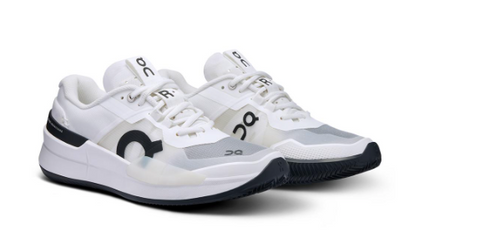 On Women's The Roger Pro 2 Clay Tennis Shoes White and Black