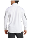 Adidas Mens 3S Knit Tennis Jacket White