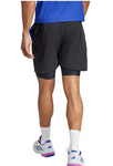 Adidas Mens Short and Tight Tennis Set Lucid Blue and Black