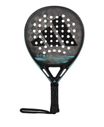 Adidas Cross It Light Padel Racquet Black and Pulseaqua