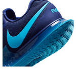 Men`s Rafa Zoom Vapor Cage 4 Tennis Shoes Blue Void and Laser Blue