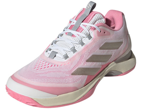 Women`s Avacourt 2 Tennis Shoes Champagne White and Lucid Pink