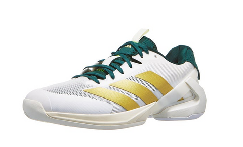 adidas Ubersonic 5 blancas/doradas/verdes para hombre