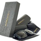 Lentes de Sol GENESIS Línea de Lujo Dandy Azul Oscuro LL9