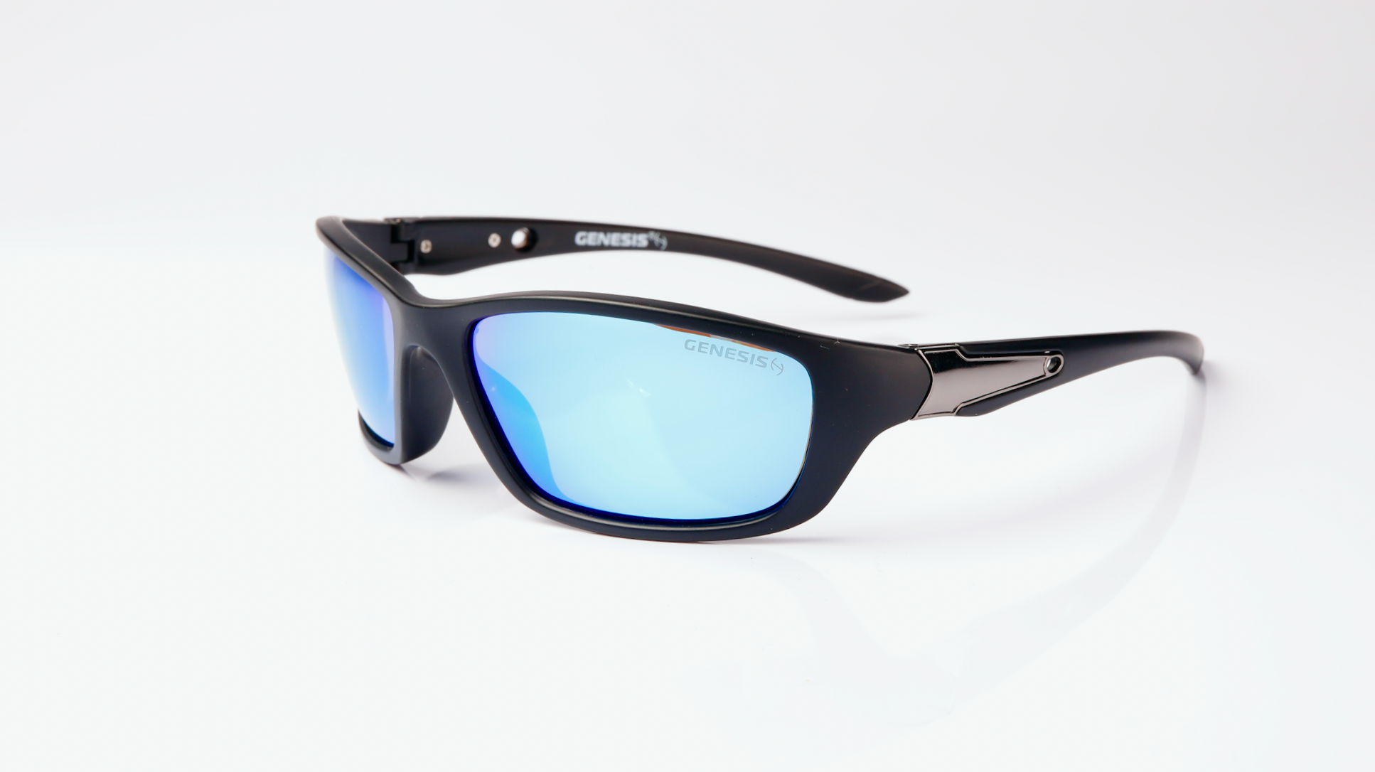 Lentes de Sol GENESIS Delray Negro/Azul Linea 2024