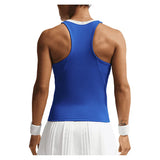 Women's Court Dri-FIT Advantage Tennis Tank Old Royal and White