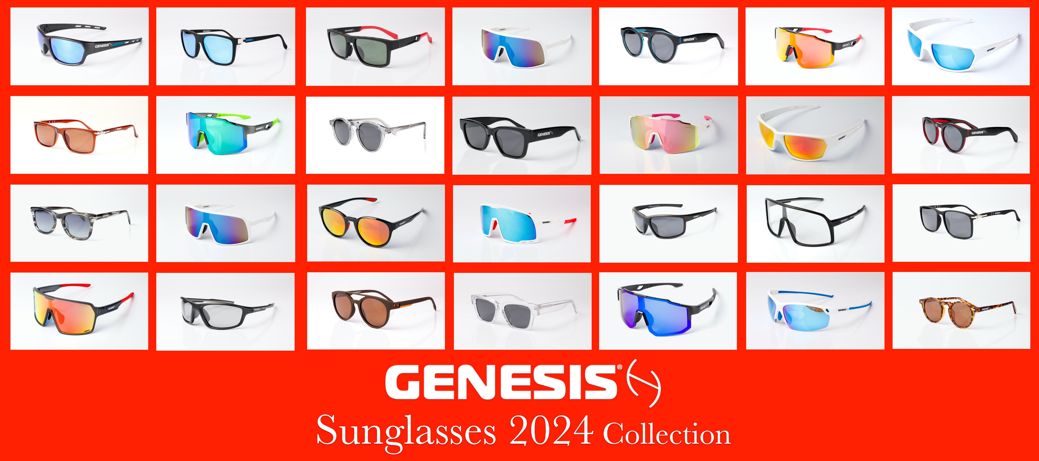 Lentes de Sol GENESIS Buenos Aires Linea 2024 Rosa