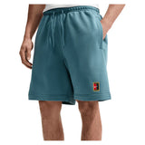 Men's Court Dri-FIT Heritage Fleece Tennis Short Smokey Blue