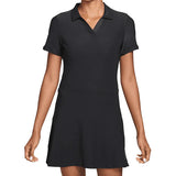 Women's Dri-FIT Victory Tennis Polo Dress Black and White
