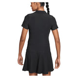 Women's Dri-FIT Victory Tennis Polo Dress Black and White
