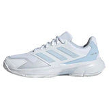 Women's CourtJam Control 3 Tennis Shoes Core White and Crystal White