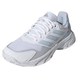 Women's CourtJam Control 3 Tennis Shoes Core White and Crystal White