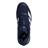 Men's adizero Ubersonic 5 Tennis Shoes Dark Blue and Footwear White