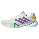 Men's Barricade 14 Tennis Shoes White and Active Purple