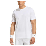 Men's London Graphic Tennis Top White