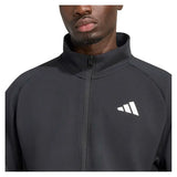 Men's GameSet Cover Up Tennis Jacket Black