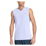 Men's London Sleeveless Tennis Tank Violet Tone