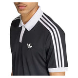Men's Classics Tennis Polo Black and White