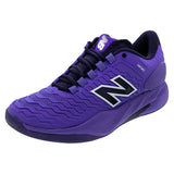 Men's Fresh Foam X CT-Rally v2 D Width Tennis Shoes Electric Indigo and Boysenberry