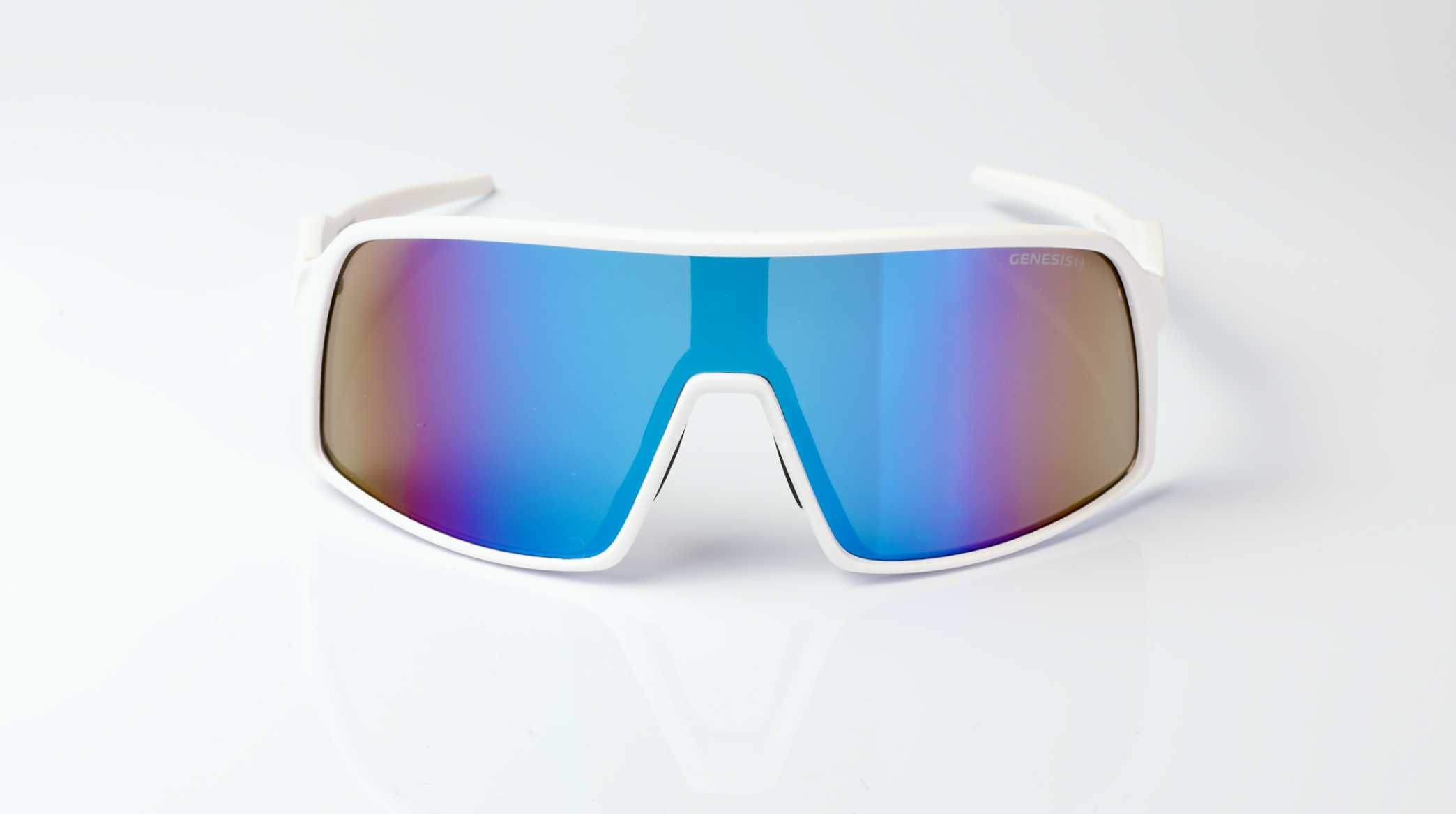 Lentes de Sol Miami Blanca/Azul Linea 2024
