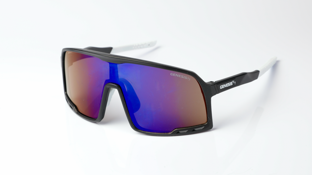 Lentes de Sol GENESIS MadridNegro/Azul Linea 2024