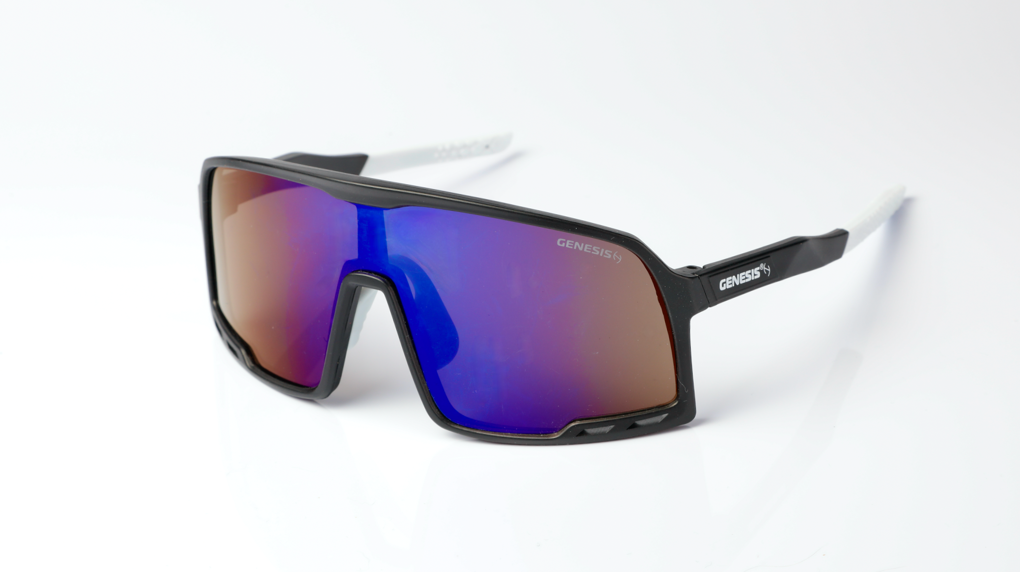 Lentes de Sol GENESIS MadridNegro/Azul Linea 2024