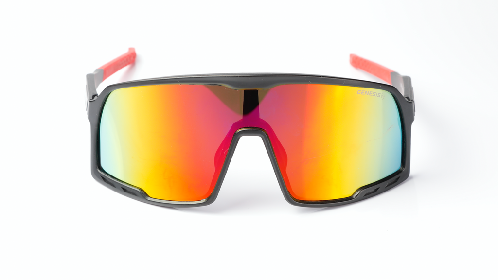 Lentes de Sol GENESIS Madrid Negro/Naranja Linea 2024