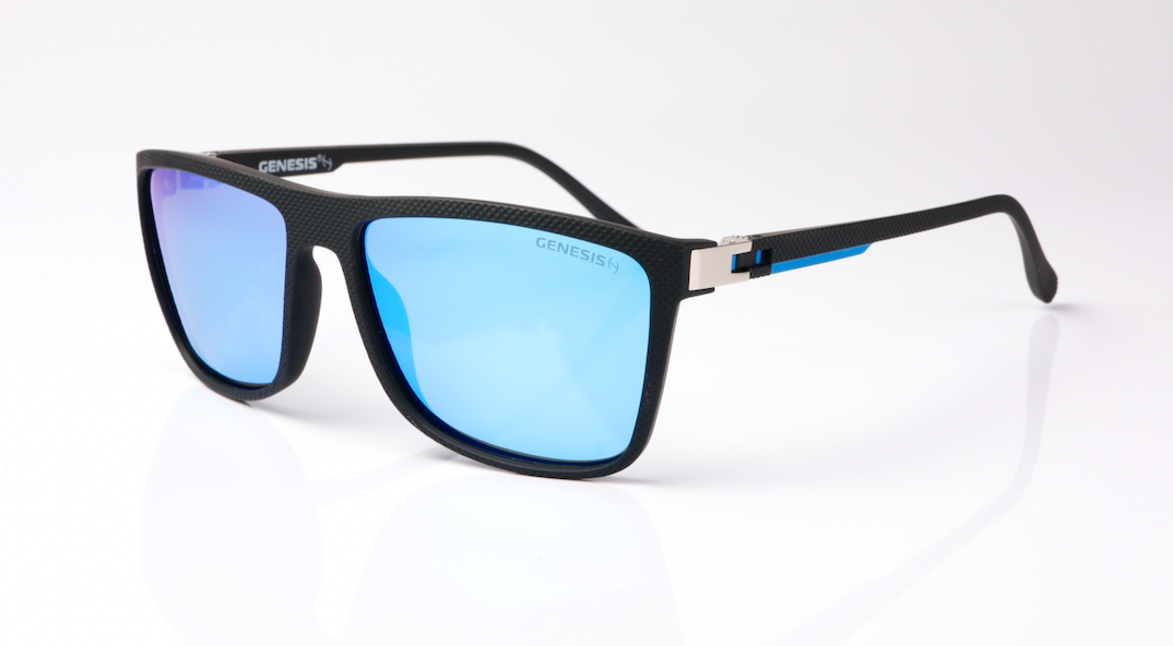 Lentes de Sol GENESIS Marsella Negro/Azul Linea 2024