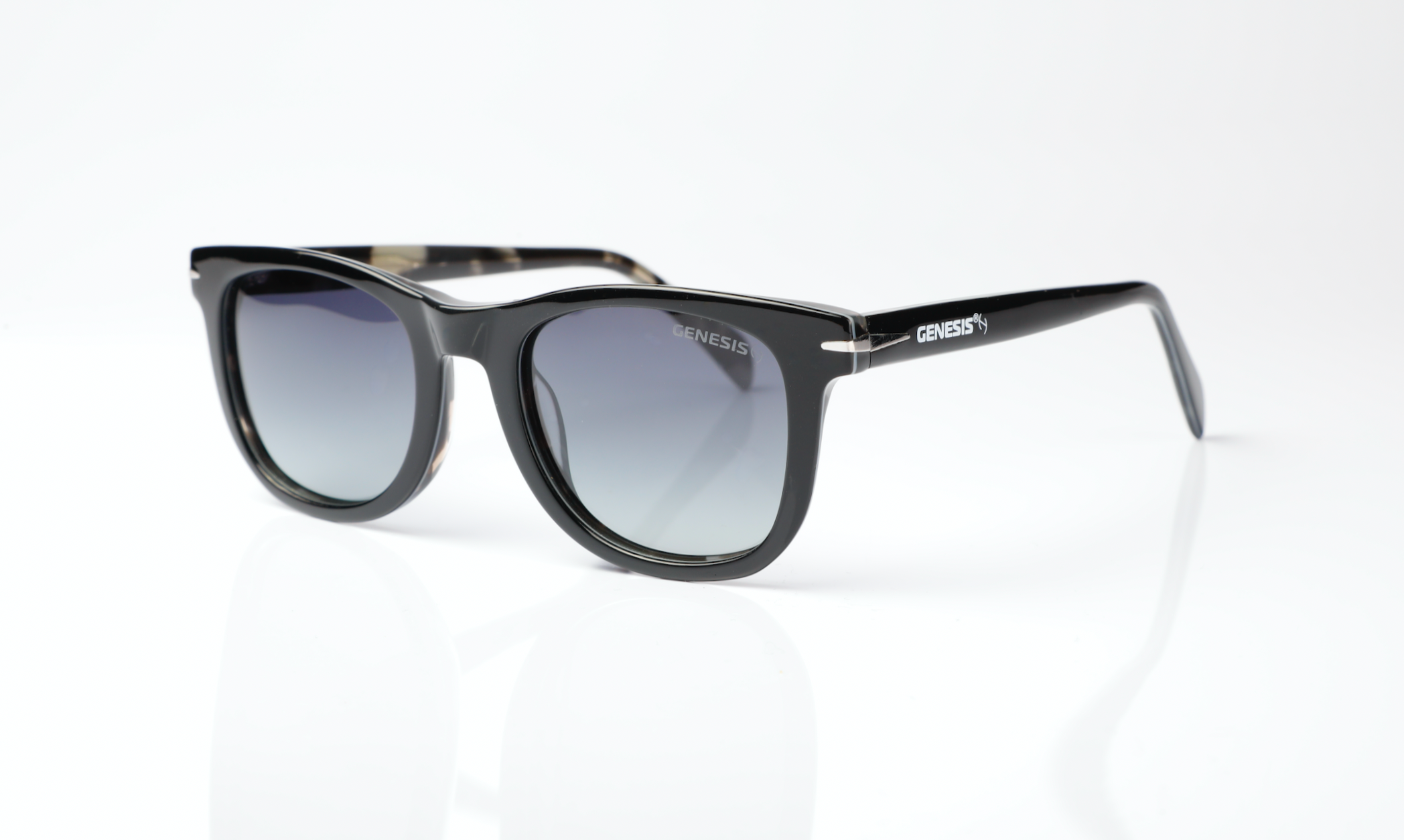 Lentes de Sol GENESIS Melbourne Negro/Gris Linea 2024