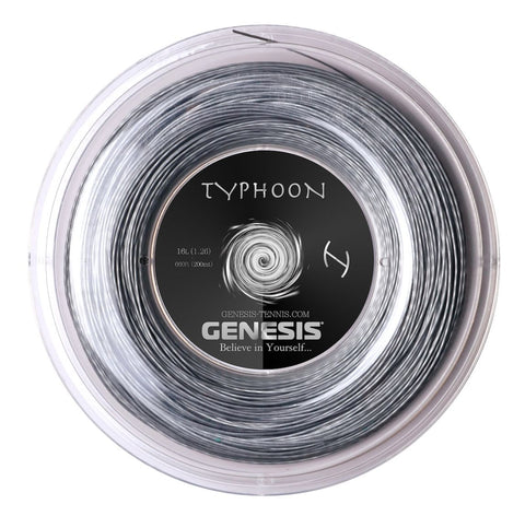 Rollo de Cuerda 200m Genesis Typhoon 1.26mm Plata