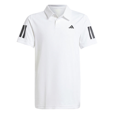 adidas Boys' Club 3 Stripes Polo