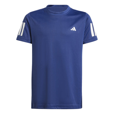 adidas Boys' Club 3 Stripes Tee