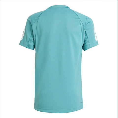 adidas Boys' Club 3 Stripes Tee