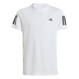 adidas Boys' Club 3 Stripes Tee
