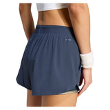 Women's London Pro Tennis Shorts Aurora Ink