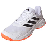 Men's CourtJam Control 3 Tennis Shoes Core White and Black