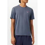 FILA Scallop Hem Heather Crew - Men's