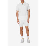 FILA White Line Zip Polo - Men's