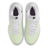 Men's Court Lite 4 Tennis Shoes White and Dark Raisin