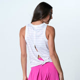 Lucky In Love Set Tie Back Tank - Women's