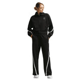 Women's Court Dri-FIT Advantage Full Zip Tennis Jacket Black and White