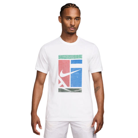 Nike Court Dri-FIT Tennis Court Tee - Men's